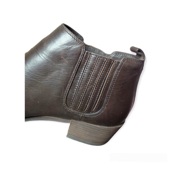 MICHAEL Michael Kors size 7.5 (71/2)Brown Leather Chelsea booties ankle boot - Picture 4 of 7